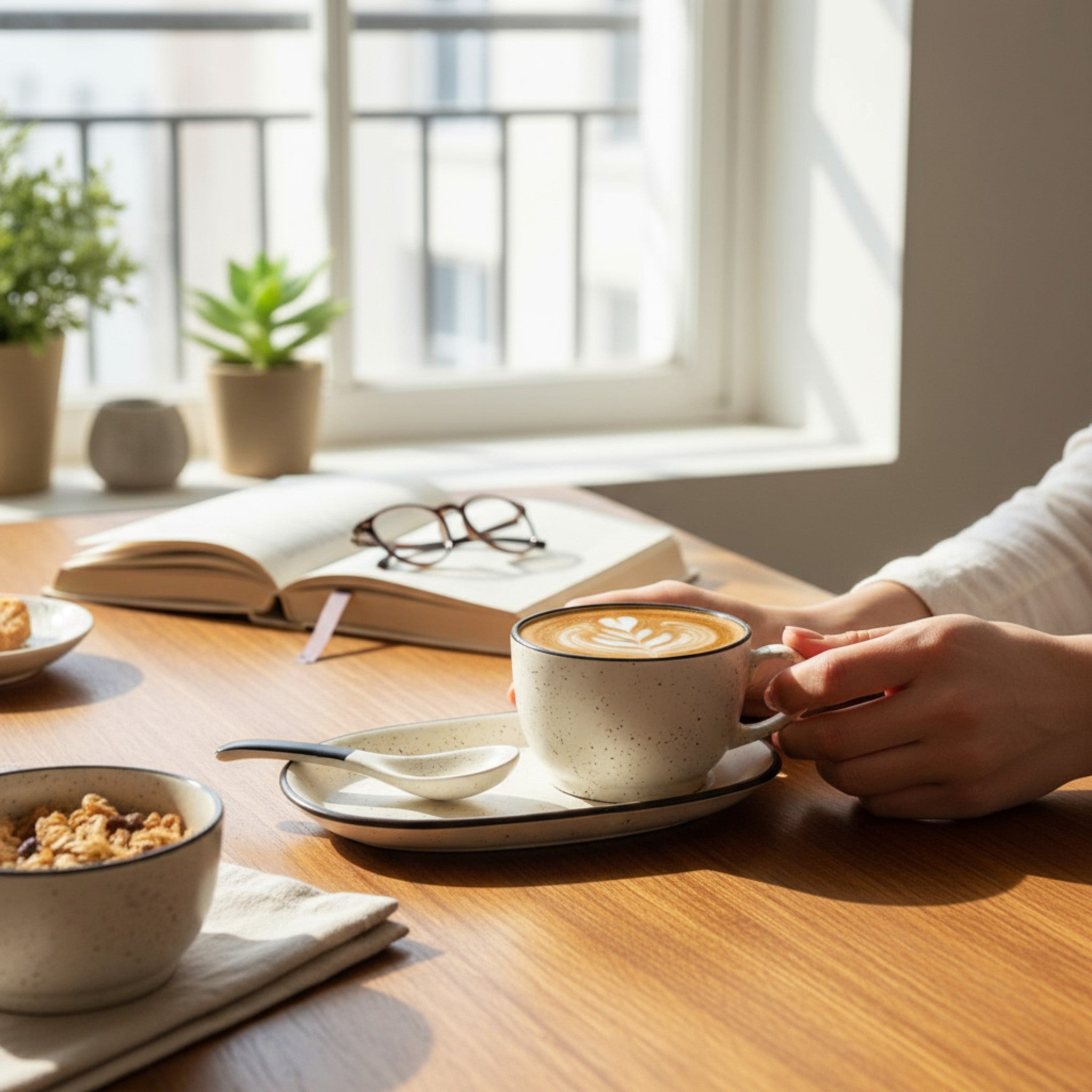 Monochrome Harmony Soup Set
